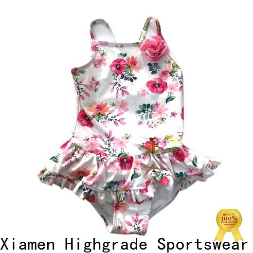 Highgrade Sportswear custom toddler swimwear price for girls
