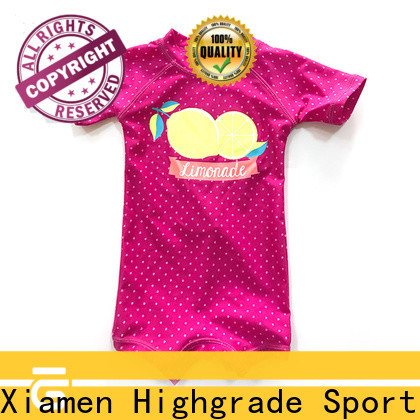 Highgrade Sportswear best toddler girl rash guard swimsuit supplier for boys