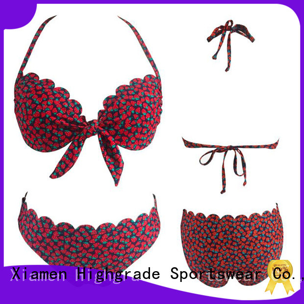 Highgrade Sportswear sauvage swimwear manufacturer for ladies