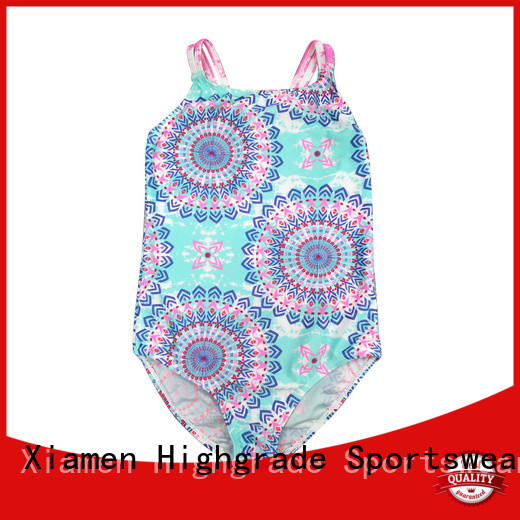 Highgrade Sportswear popular toddler girls swimwear supplier for children