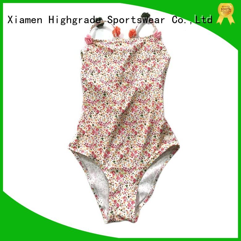 Highgrade Sportswear custom baby girl swimwear sale for girls
