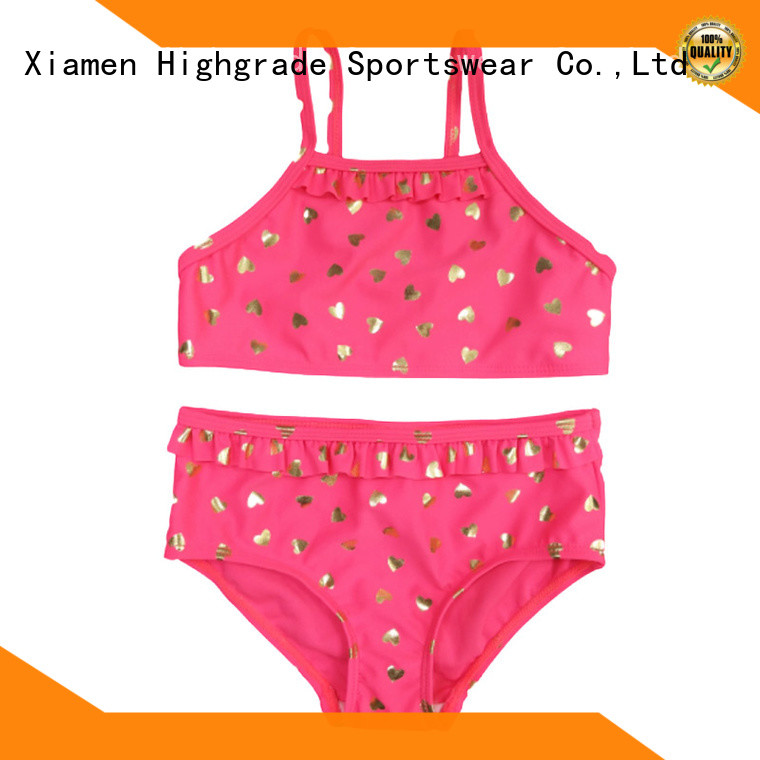 Highgrade Sportswear custom young girls swimwear manufacturer for toddler